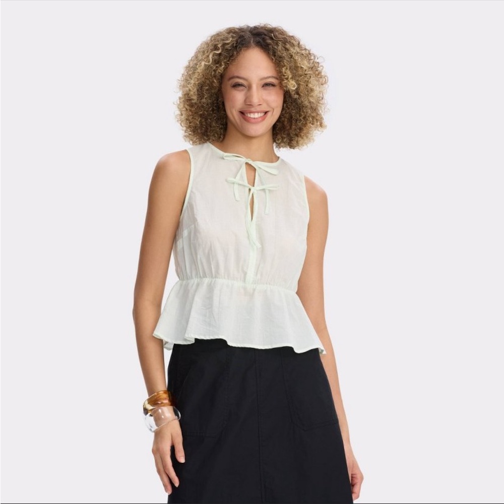 Universal Thread Mint Sleeveless Blouse